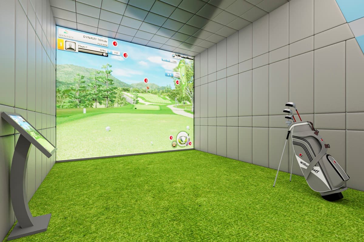 Golf Simulator Room